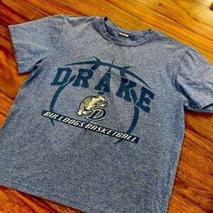 Drake University Bulldogs Basketball Tee Size Youth Medium